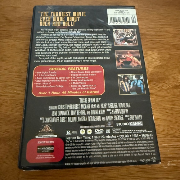 This Is Spinal Tap Special Edition DVD - Picture 2 of 4